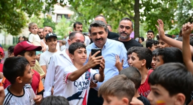 Yıldırım'da çocukların neşesi sokağa taştı