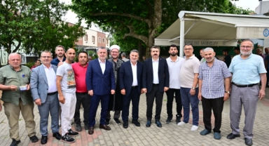 Yıldırım'da mahalle ziyaretleri Samanlı'da devam etti