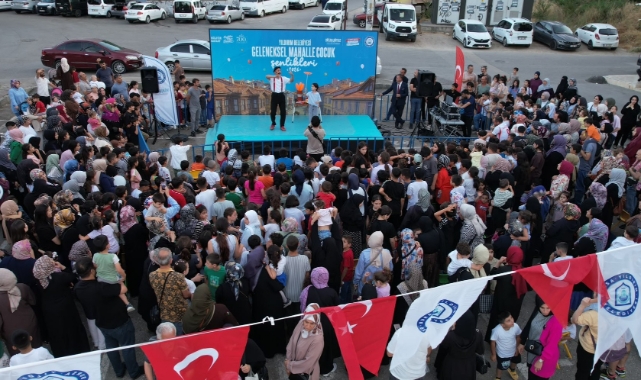 Yıldırım'da sokaklar şenlendi